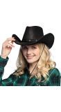 Zwarte Wichita Cowboy Hoed