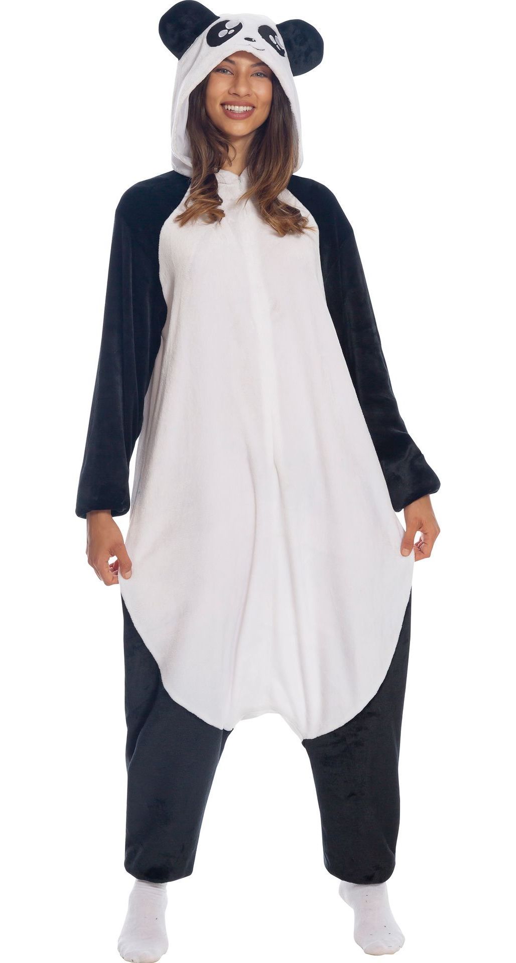 cocoriang panda poi パンダ Open フェイス　衣装付き　1 Panda onesie | Carnavalskleding.nl