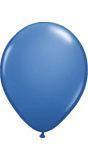 10 donkerblauwe ballonnen 30cm