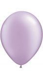 10 lavendel paarse metallic ballonnen 30cm