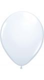 10 witte ballonnen 30cm