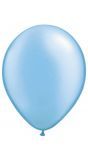 100 azuur blauwe ballonnen 28cm