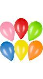 100 ballonnen latex meerkleurig