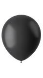 100 ballonnen midnight black mat 33cm