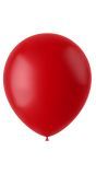 100 ballonnen ruby red mat 33cm