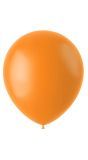 100 ballonnen tangerine orange mat 33cm