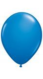 100 blauwe ballonnen 28cm
