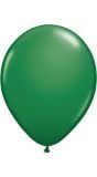 100 donkergroene ballonnen 30cm