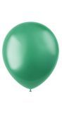 100 metallic ballonnen regal green 33cm