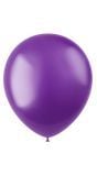 100 metallic ballonnen violet purple 33cm