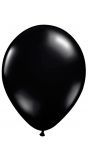 100 onyx zwarte ballonnen 13cm