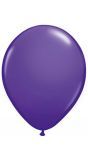 100 paarse violet ballonnen 13cm