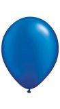 100 parel donkerblauwe ballonnen 13cm