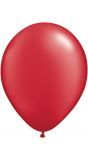 100 parel rode ballonnen 28cm