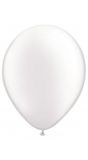 100 parel witte ballonnen 13cm