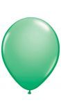 100 wintergreen groene ballonnen 28cm