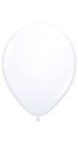 100 witte metallic ballonnen 30cm