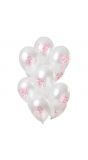 12 ballonnen Love is in the air metallic 30cm
