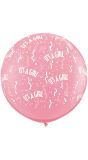 2 It's a girl ballonnen XL 90cm