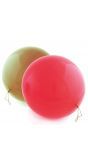 2 Stootballonnen rood groen