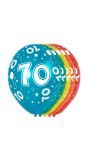 5 verjaardag ballonnen 70 jaar meerkleurig