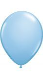 50 lichtblauwe metallic ballonnen 30cm