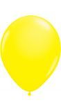 8 gele neon ballonnen 25cm