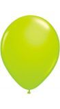 8 groene neon ballonnen 25cm