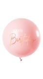 80cm ballon elegant lush blush XL