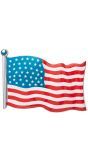 Amerikaanse pvc vlag