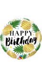 Ananas verjaardag folieballon