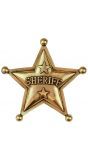 Authentieke sheriff ster badge