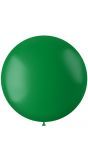Ballonnen donker groen mat 78cm