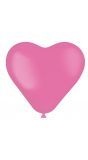 Ballonnen hartvormig roze