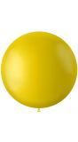 Ballonnen knal geel mat 78cm
