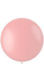 Ballonnen licht roze mat 78cm