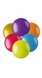 Ballonnen mix gekleurd groot