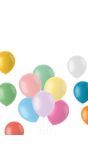 Ballonnen mix gekleurd pastel 50 stuks