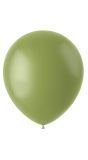 Ballonnen olijf groen mat 10 stuks