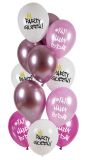 Ballonnen set verjaardag party queen