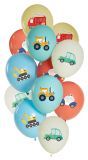 Ballonnen set voertuigen