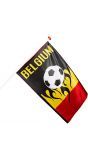 België voetbalsupporters vlag