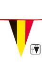 België voetbalsupporters vlaggenlijn