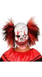 Bloederige killer clown masker