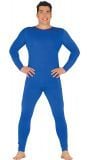 Bodysuit blauw heren