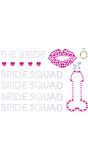Bride squad bodyjewels stickers