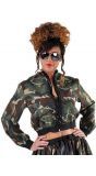 Camouflage jasje vrouwen