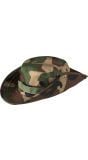 Camouflage jungle soldaten hoed
