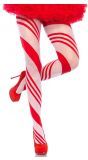 Candy stripes kerst panty