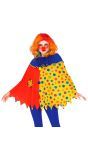 Carnaval clown poncho